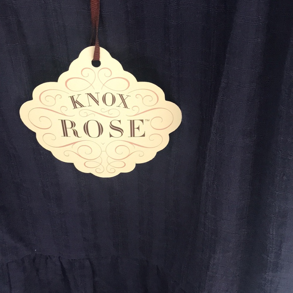 Womens Xxl sun dress 👗 navy blue - Picture 9 of 11